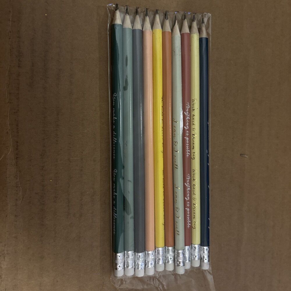 10 Inspiring Quote Pencils